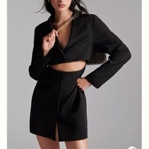 Mare Mare x Anthropologie Women's Cutout Blazer Dress Size XXS